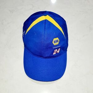 NAPA Racing Chase Elliott #24 Hendrick Motorsports Nascar Blue Strapback Cap Hat
